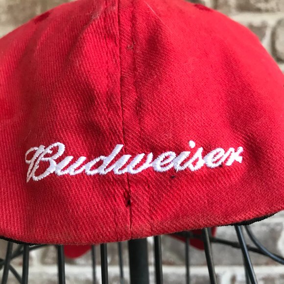 Dale Earnhardt Jr #8 Budweiser Cap Nascar Vintage - Picture 6 of 16